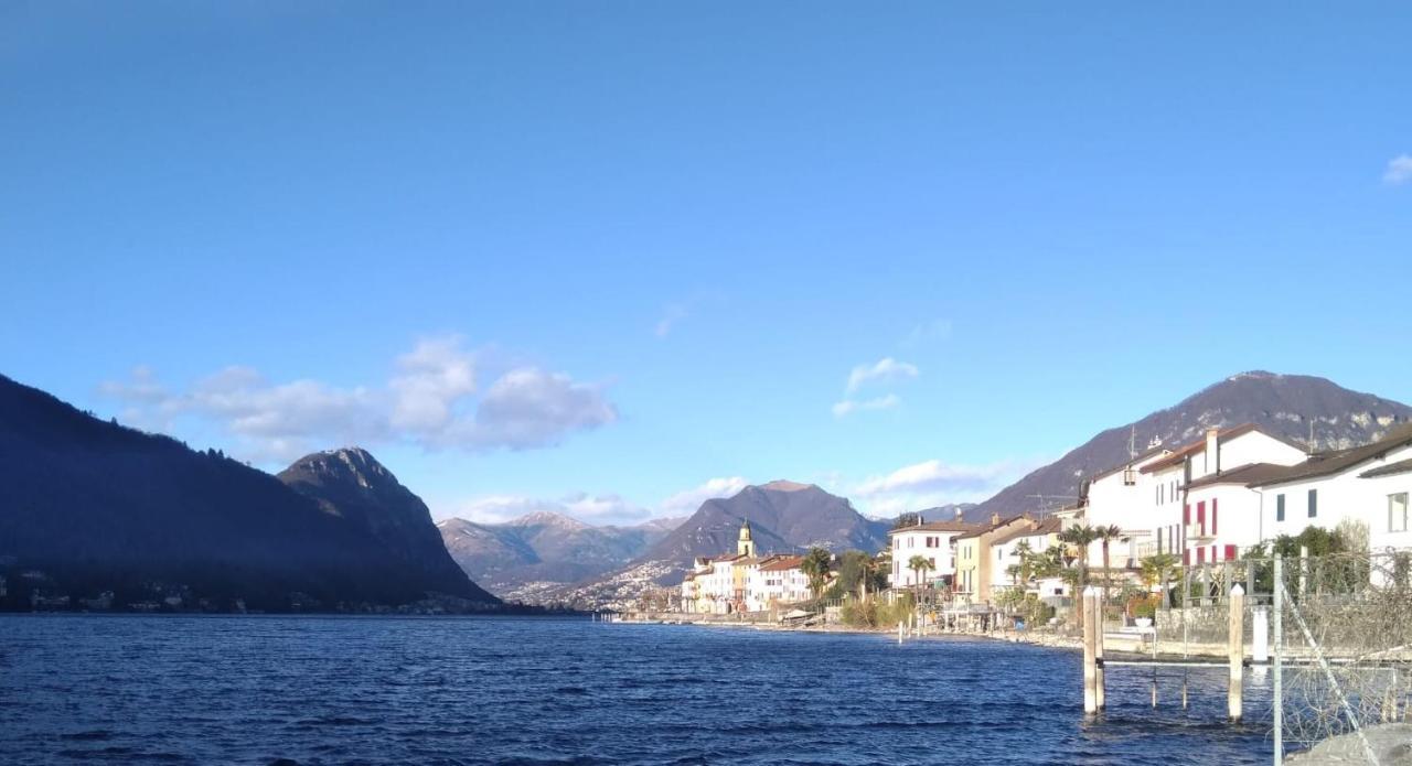 Casa Dora Lägenhet Brusino Arsizio Exteriör bild