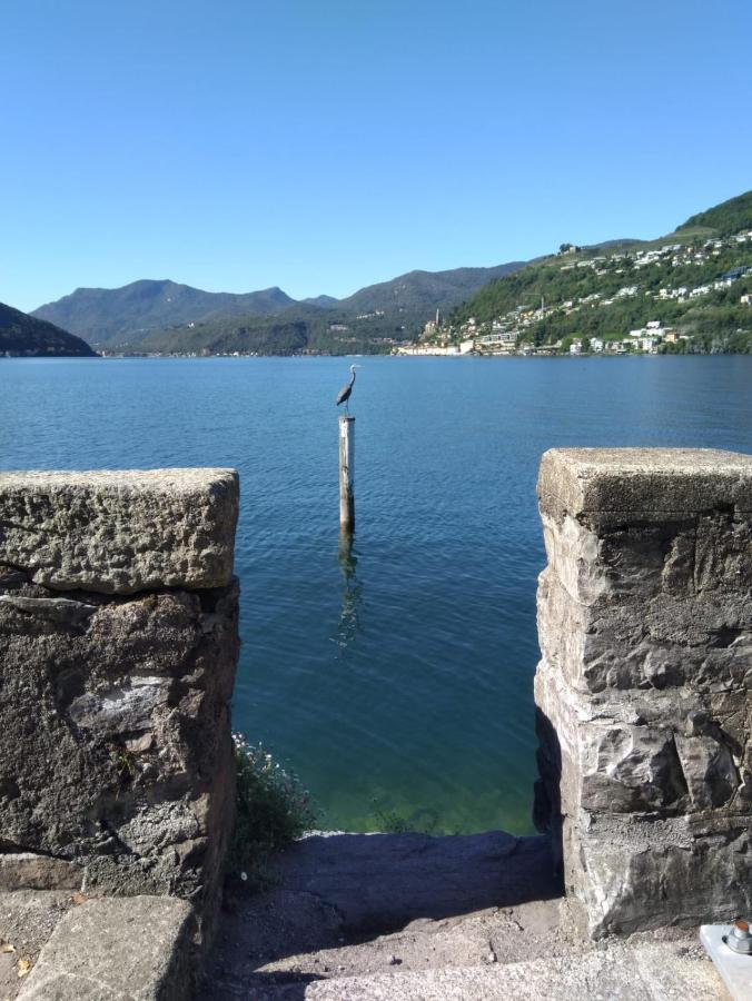 Casa Dora Lägenhet Brusino Arsizio Exteriör bild